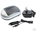 Ladegeraet NP-20 NP20 f�r Casio Exilim EX-M2, Exilim EX-S2, EXILIM EX-S3, EX-M1, EX-S1, EX-S1PM,EX-Z3, EX-S100, EX-S500, EX-S600 EX-Z60, EX-Z5,EX-S770