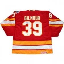 Doug Gilmour Autographed/Hand Signed Replica Jersey (Calgary Flames)