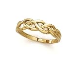 14k Celtic Ring - Size 7.0 - JewelryWeb