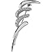 Jewelry : 14K White Gold Diamond Fashion Brooch
