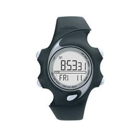 Oakley D3 Crystal Black/Silver Watch