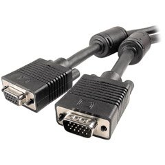 Cables Unlimited PCM-2225-25B SVGA Extension Cable (25 Feet, Black)