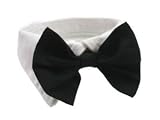 X-small Dog Bow Ties for Dogs 3 - 5 Lbs Neck 7 - 10