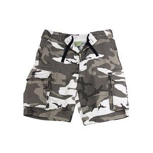 Vintage City Camo Paratrooper Cargo Shorts LRG