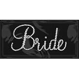 Me & My Big Ideas Rhinestone Iron Ons Large, Bride/Clear silver graphics