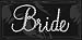 Me & My Big Ideas Rhinestone Iron-Ons Large, Bride/Clear