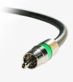 Mediabridge - Dual Shielded Coaxial Digital Audio Video Cable - RCA to RCA Nickel Compression Connector - 8ft