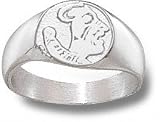 Florida State Seminoles Solid Sterling Silver Ring Size 6 3/4