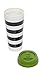 Kate Spade New York Women's Black Stripe Thermal Mug