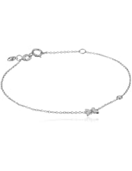 Shy by Sydney Evan Butterfly Diamond Bezel Bracelet, 6.75"
