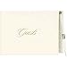Ivory Guest Book with Gold Pen