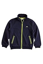Boy's Full Zip Sweatshirt with Contrast Color Trim