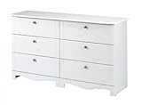 Dixie 6 Drawer Double Dresser - Nexera Furniture - 310603
