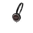 Audio Technica ATH-FC700A Portable Headphones with 40mm Neodymium Drivers, Black