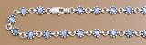 Sterling Silver Stone Anklet Blue 10 in Length 31gXO6%2B6rWL. SL160 Sterling Silver Stone Anklet Blue 10 in Length