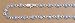 Sterling Silver Stone Anklet - Blue - 10'' in Length