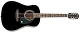 Epiphone DR-100 Acoustic Guitar, Ebony
