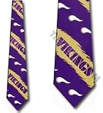 Minnesota Vikings Woven Stripe Neckties Silk Adult Tie From Eagle Wings