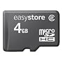 EasyStore 4GB microSDHC Card (SDSDQES-004G Hassle Free Packaging)