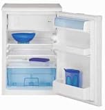 Beko TSE 1282 Tischk�hlschrank mit Gefrierfach / A+ / 84 cm H�he / 169 kWh/Jahr / 101 L K�hlteil / 13 L Gefrierteil