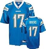 San Diego Chargers Philip Rivers Alternate Powder Blue Premier Reebok Youth Jersey (XL (18-20))