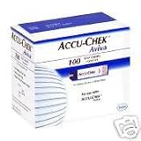 Accu-chek Aviva Test Strips 100 Ex: 1 Year Min