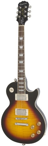 Epiphone Les Paul "TRIBUTE" Plus Outfit with Gibson  57 Classic Pickups Includes Case, Vintage Sunburst