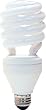 GE 47448 12/23/29-Watt CFL (50/100/150-Watt equivalent) Energy Smart Spiral 3-Way Light Bulb