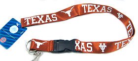 Texas Longhorns UT NCAA Breakaway Lanyard With Key Ring