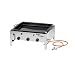 Activa 3 - flammiger Gastrobr�ter Edelstahl geb�rstet 29 x 64,5 x 52,5 cm