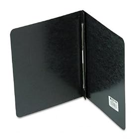 Acco(R) Pressboard Binder With Fastener, 3in. Capacity, 11in. x 8 1 2in., Black by ACCO