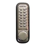 Lockey Systems M220SN Keyless Machanical Digital Deadbolt Door Lock - Satin Nickel