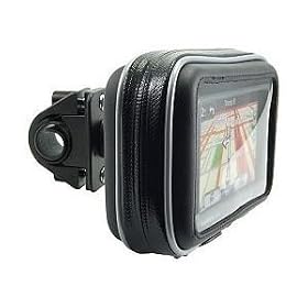 Navitech Trolley Golf GPS Waterproof Case & 360 Degree Rotational Mount / Holder for the Go Planet Mars 100 GPS Golf Rangefinder