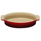 Le Creuset Stoneware 9-1 2-Inch Oval Baking Dish, Red by Le Creuset