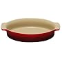 Le Creuset Stoneware Oval Pie Dish, Cerise, 24 cm