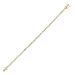 ClassicDiamondHouse 4MM 14 Yellow Gold Plated title=
