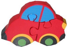 Childrens Toyshop  Toys : Car Chunky Mini Jigsaw