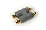 Techlink WiresNX - 2 x Phono Sockets To 2 x Phono Sockets Coupler