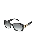 Gucci - Gucci Signature Belt Buckle Round Sunglasses black/shaded grey