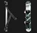 BORDZ UP SINGLE SNOWBOARD/SKATEBOARD RACK