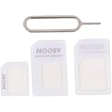 Nano to Micro/Normal SIM Card Adapter for Apple iPhone 5 4S 4G 3GS 3G