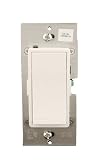 Leviton VP0SR-10X Vizia Coordinating Remote Switch for 3-Way - White/Ivory/Almond