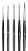 Winsor Newton Series 7 Kolinsky Sable Pointed Round - Set of 5, 7