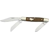 Ka-Bar Dog's Head 3-Blade Stockman Knife (6 7/8-Inch)