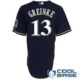 Milwaukee Brewers Authentic Zack Greinke Alternate Cool Base Jersey