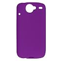 Premium Solf Gel Silicone Skin Case for Google Nexus One 1 - Purple