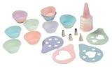 Kitchen Craft Miniamo Pastels Twenty-One Piece Cupcake Bake and Decorate Gift Set