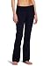 Red Dot Women's Fold Over Yoga Pants, Dark Navy, Small