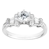 Diamond Semi-Mount 1/3ctw