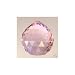 40mm Swarovski Strass Rosaline Pink Crystal Ball